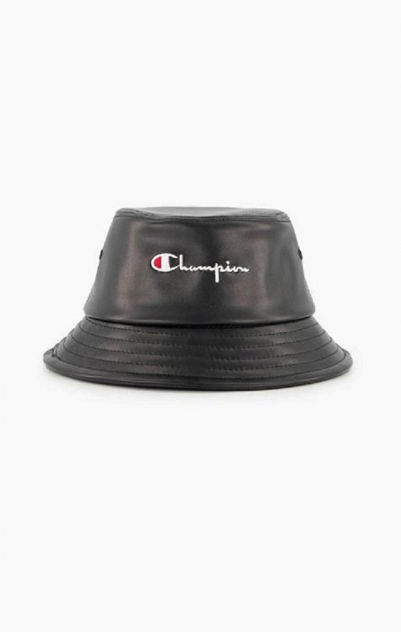 Sombreros Champion Embroidered Script Logo Bucket Hat Negras | 3184-DJHYE