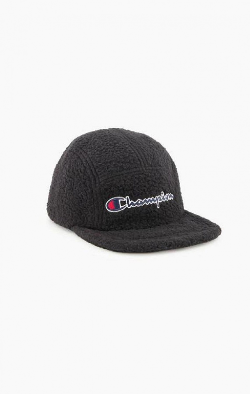 Sombreros Champion Embroidered Script logo Teddy Baseball Cap Negras | 3845-KTXDW