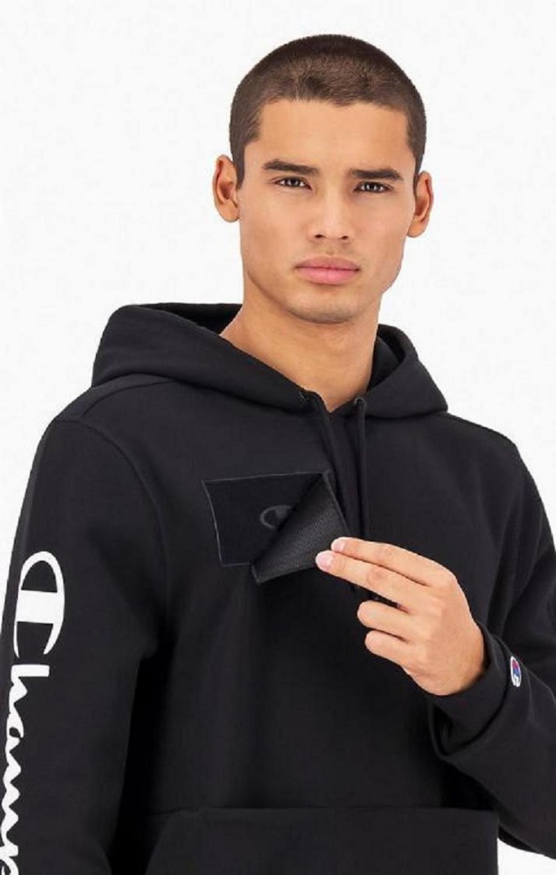 Sudadera con Capucha Champion Ultimate Gaming Hoodie Negras | 3275-CQSWM