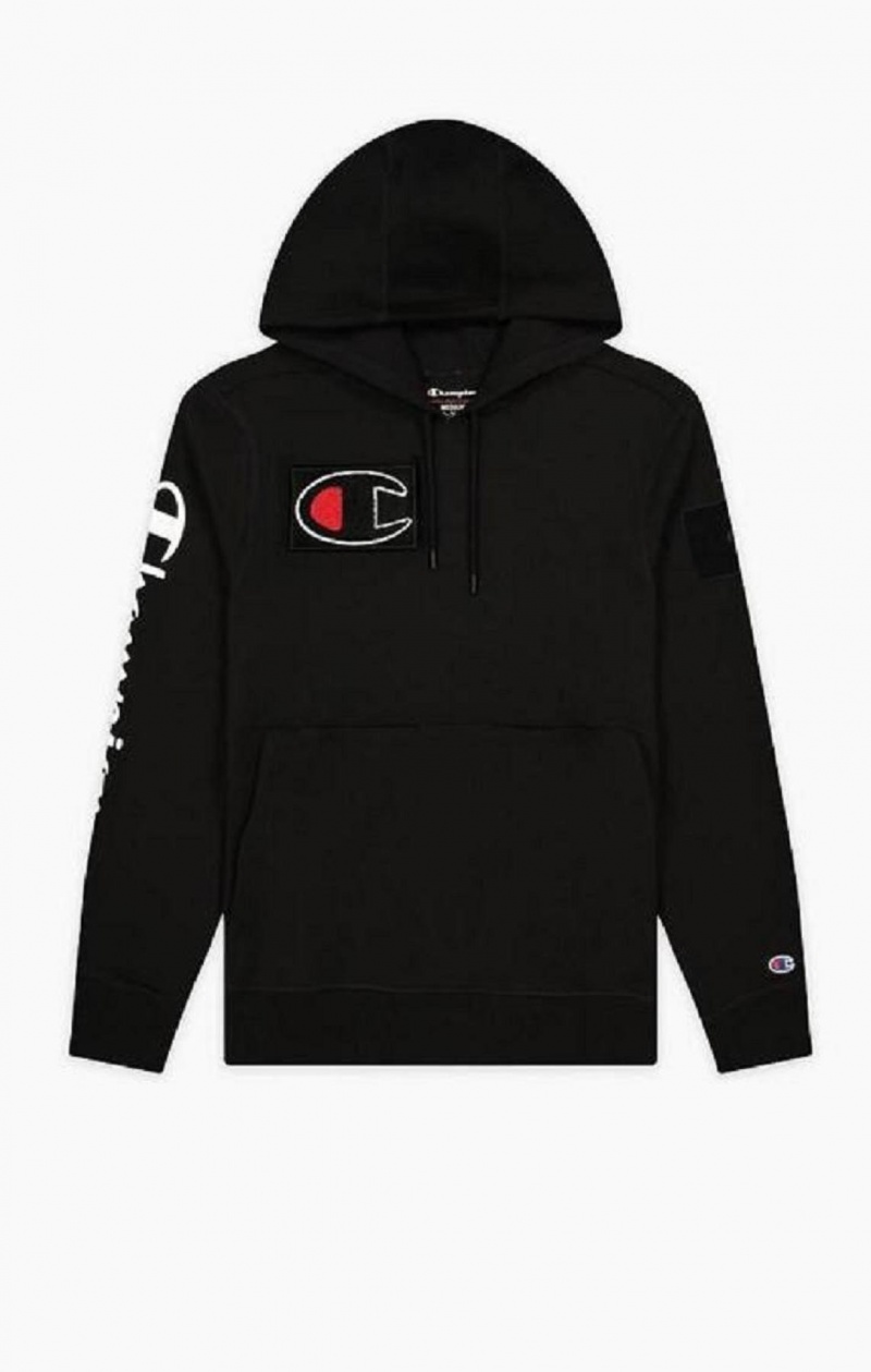 Sudadera con Capucha Champion Ultimate Gaming Hoodie Negras | 3275-CQSWM