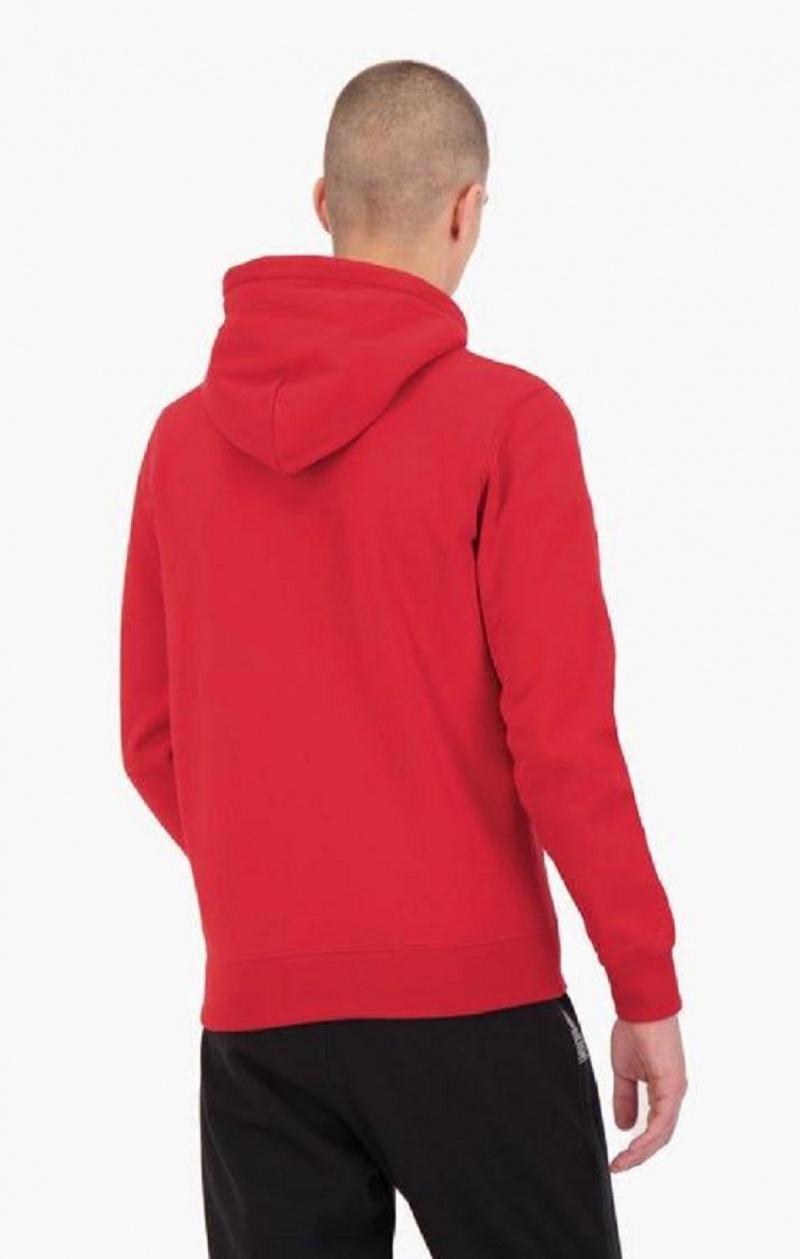 Sudadera con Capucha Champion Zip-Up Gamuza C Algodon Terry Hoodie Rojas | 2804-BKMLR