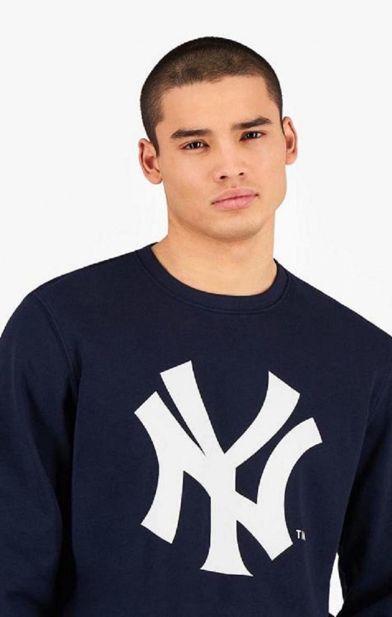 Sudaderas Champion New York MLB Sweatshirt Azules Oscuro | 2475-EXRWK