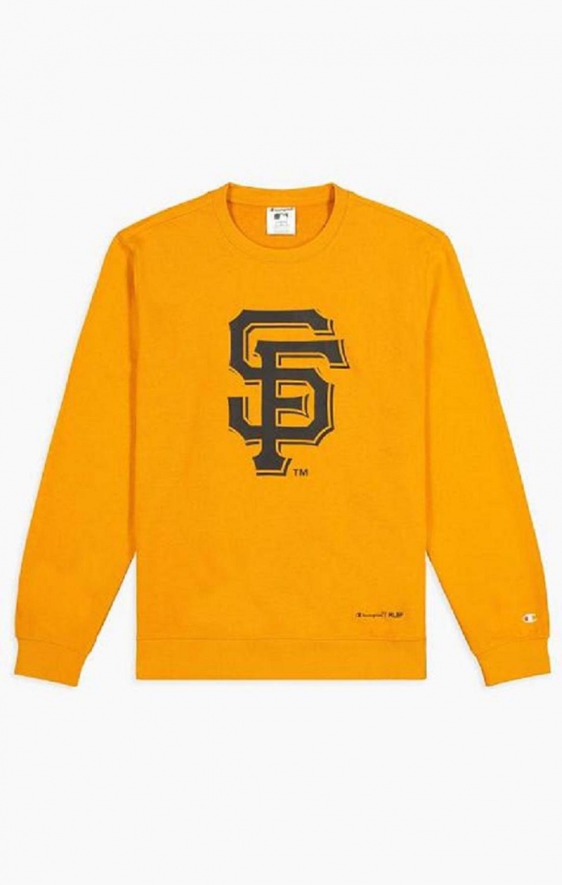 Sudaderas Champion San Francisco MLB Sweatshirt Naranjas | 7136-WYRUN