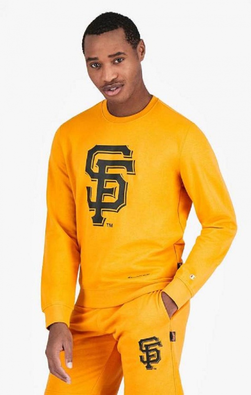 Sudaderas Champion San Francisco MLB Sweatshirt Naranjas | 7136-WYRUN