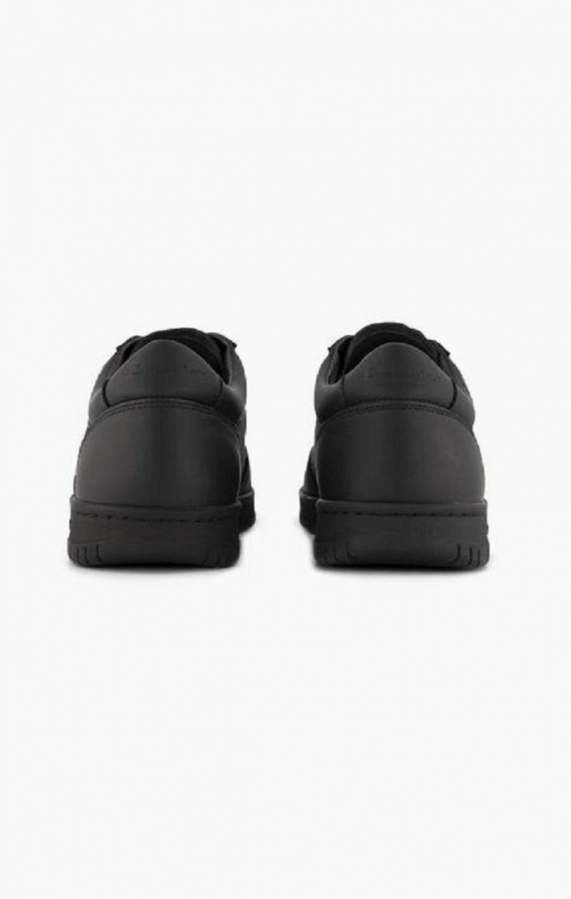 Zapatillas Champion 919 Low Logo Outline Trainers Negras | 8056-FVKPG