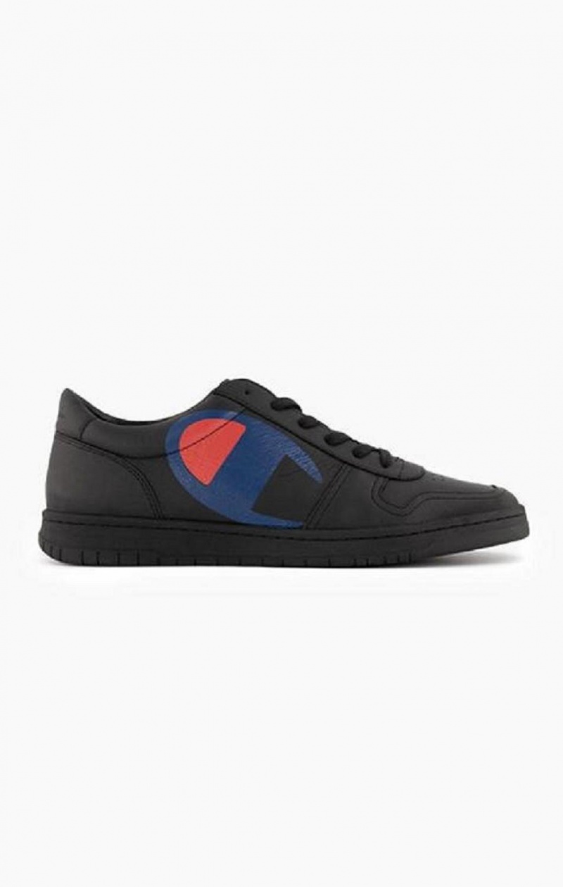 Zapatillas Champion 919 Roch Low Trainers Negras | 9380-NHATO