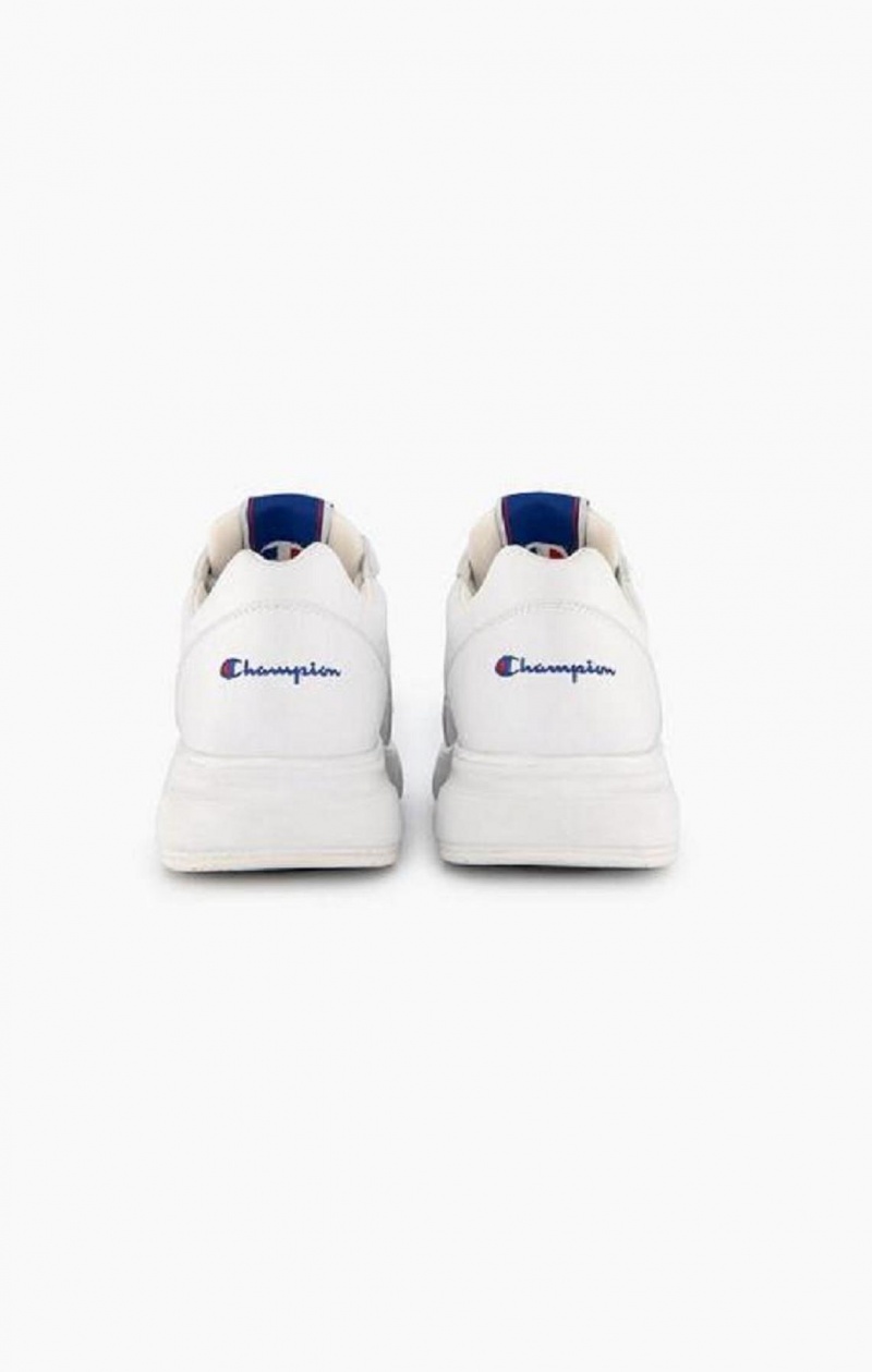 Zapatillas Champion CWA Cuero C Trainers Blancas | 8723-WFQJN