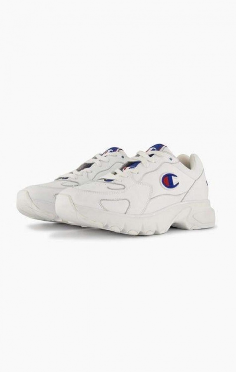 Zapatillas Champion CWA Cuero Trainers Blancas | 0253-IXKNP