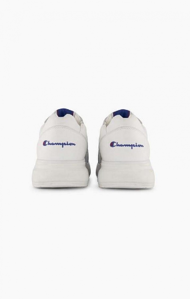 Zapatillas Champion CWA Cuero Trainers Blancas | 0253-IXKNP