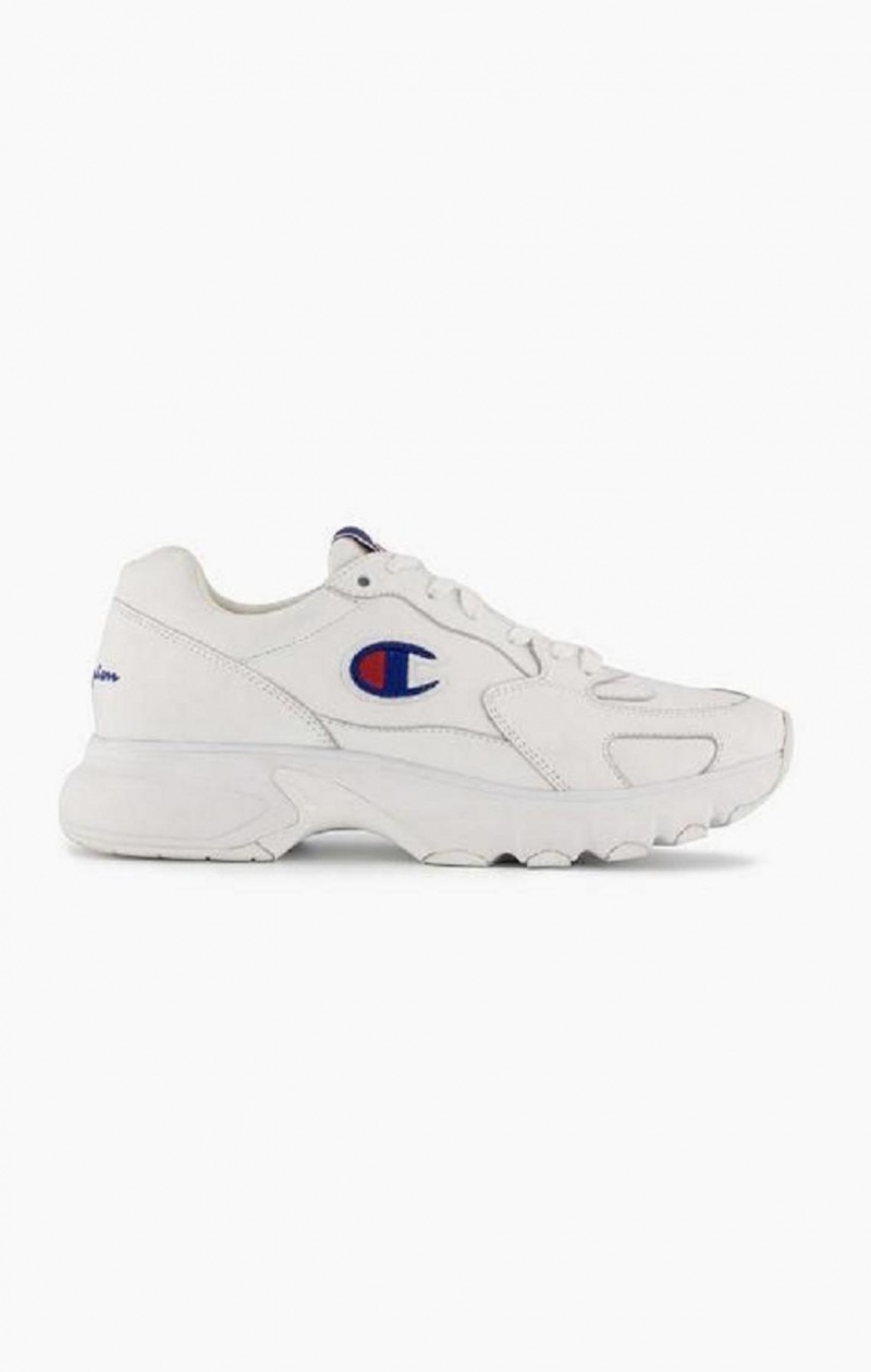 Zapatillas Champion CWA Cuero Trainers Blancas | 0253-IXKNP