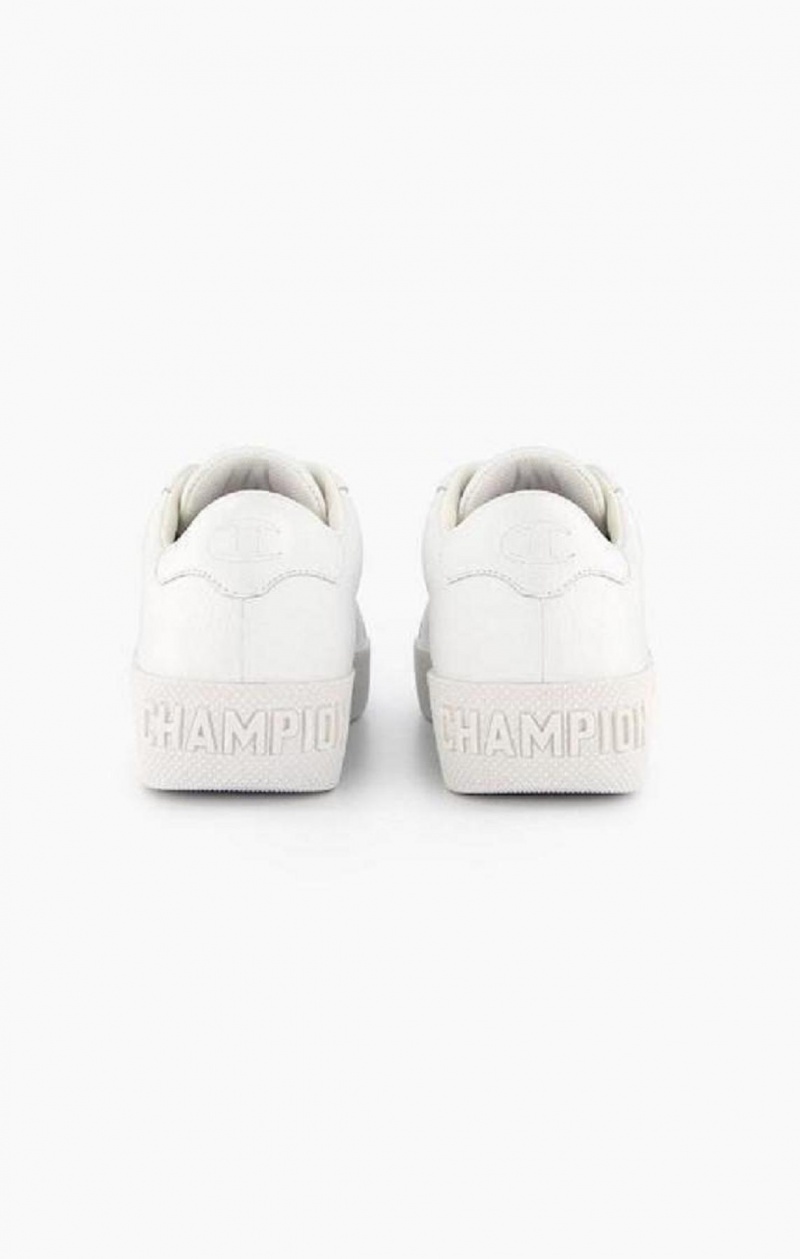 Zapatillas Champion ERA Cuero Trainers Blancas | 2457-GBLJF