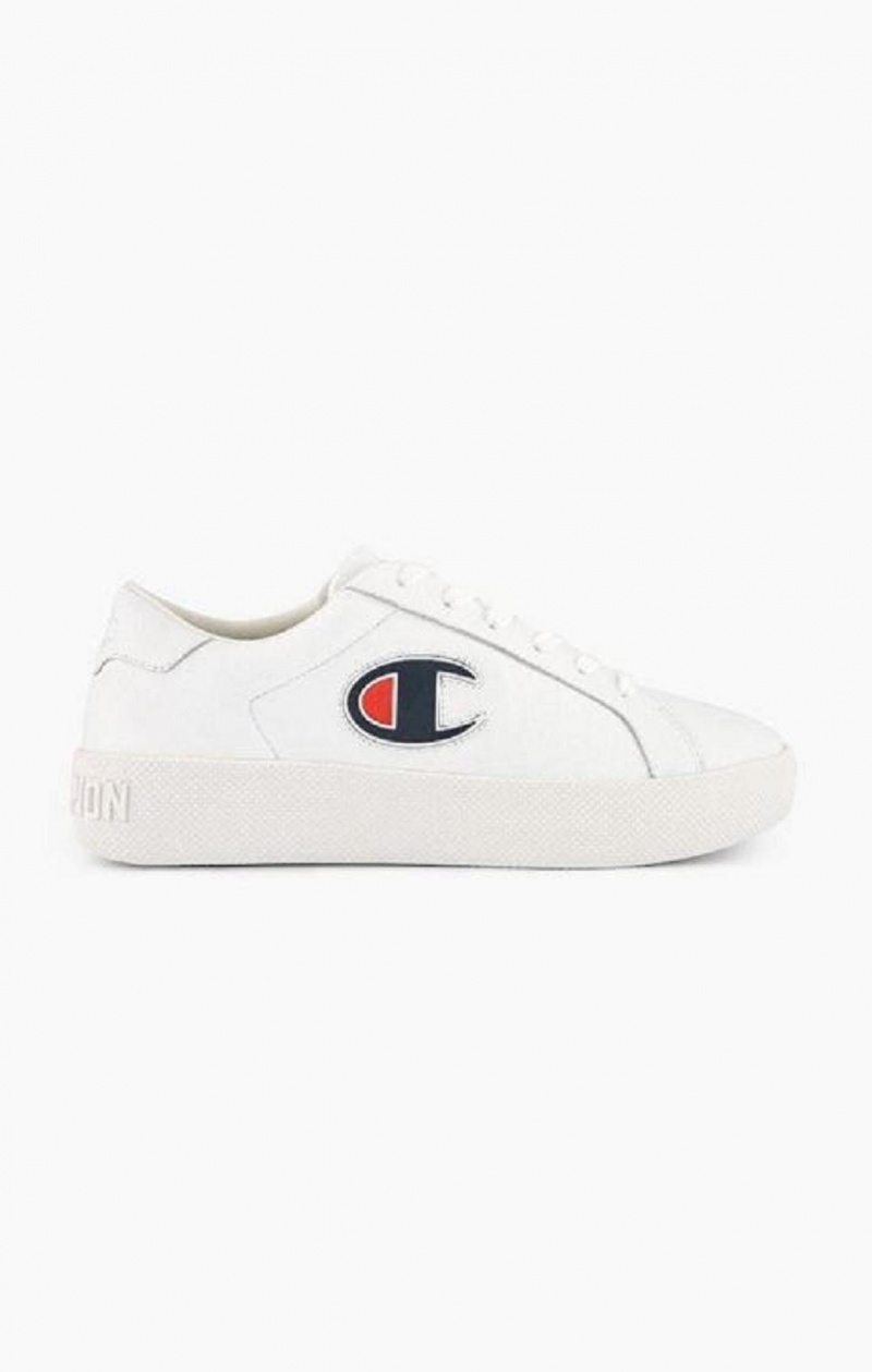 Zapatillas Champion ERA Cuero Trainers Blancas | 2457-GBLJF