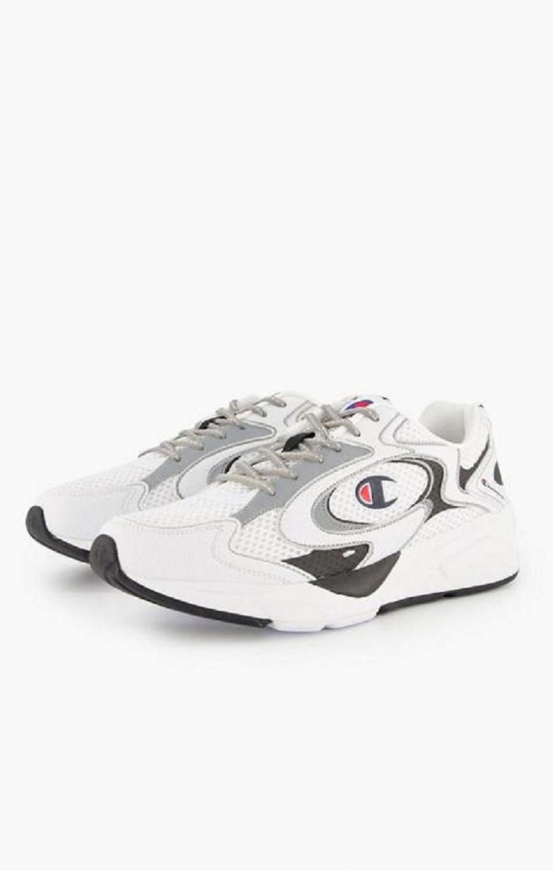 Zapatillas Champion Embroidered C Logo Trainers Blancas | 2769-HBMCQ