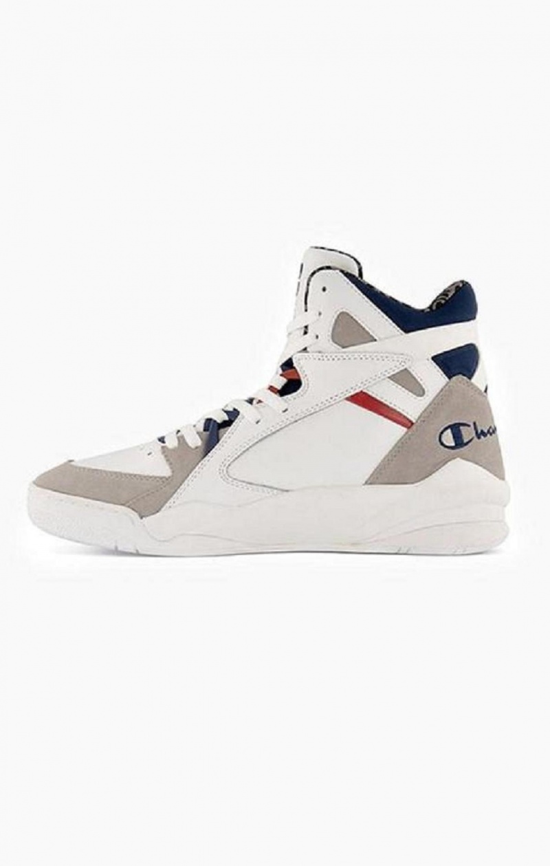 Zapatillas Champion Zone High Top - Century Edition Trainers Blancas | 9473-PSROF