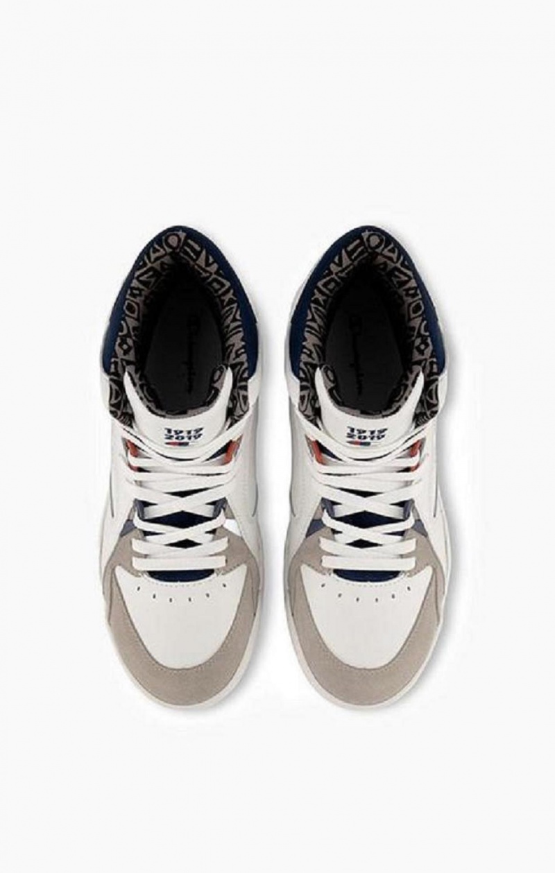 Zapatillas Champion Zone High Top - Century Edition Trainers Blancas | 9473-PSROF