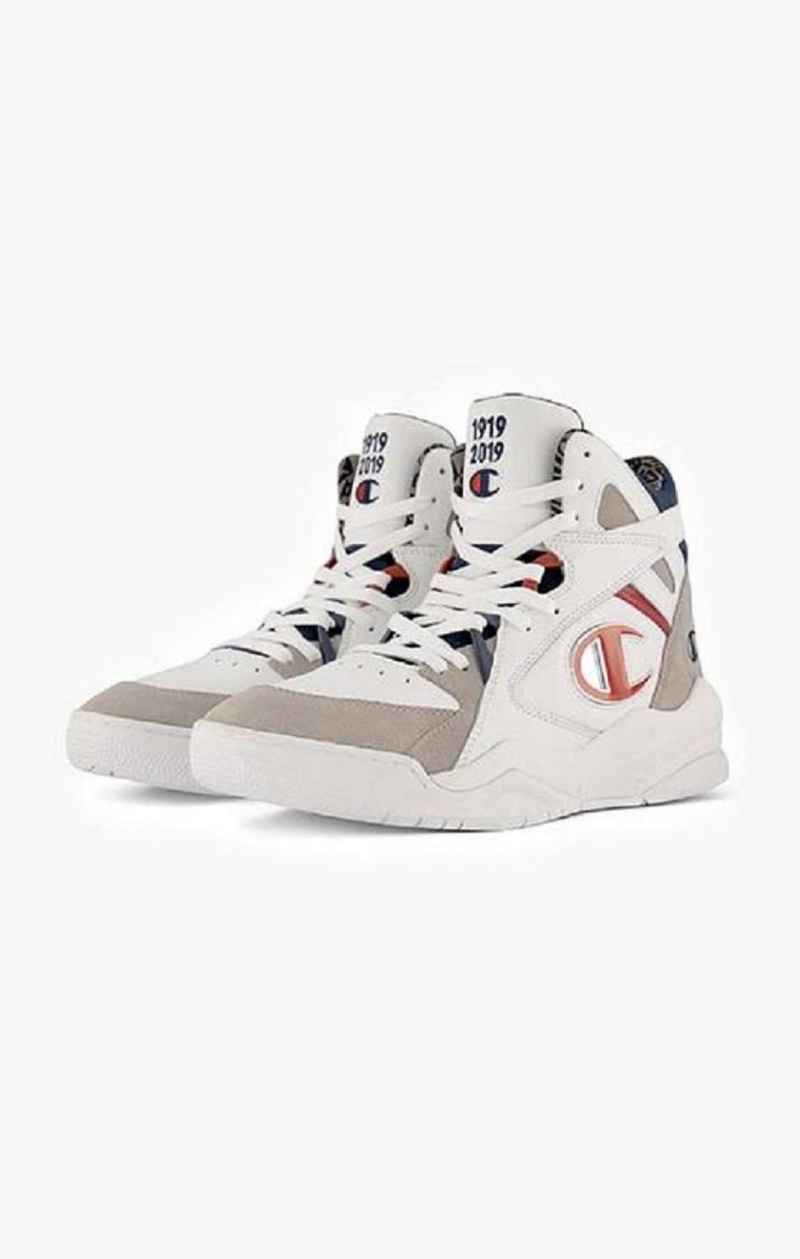 Zapatillas Champion Zone High Top - Century Edition Trainers Blancas | 9473-PSROF