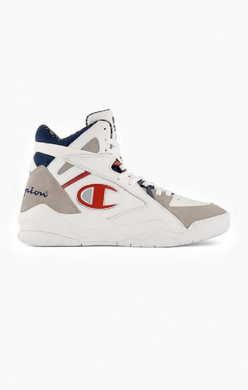 Zapatillas Champion Zone High Top - Century Edition Trainers Blancas | 9473-PSROF