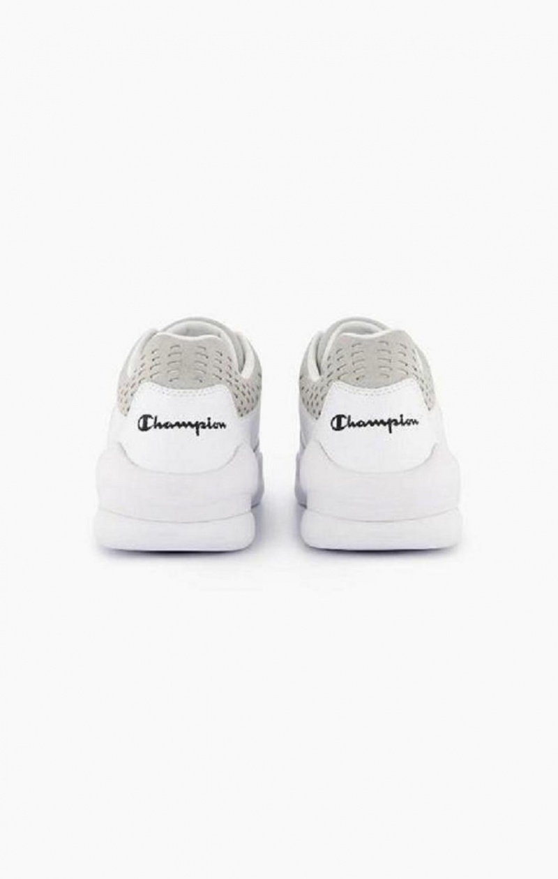 Zapatillas Champion Zone Low Trainers Blancas | 6027-BMZVO