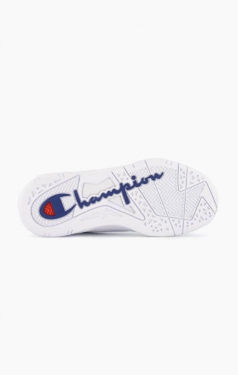 Zapatillas Champion Zone Mid Trainers Blancas | 6489-ZTHGL