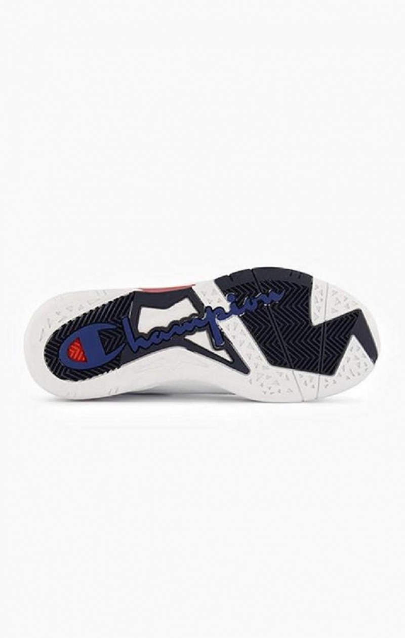 Zapatillas Champion Zone Mid - Century Edition Trainers Blancas | 4781-YNJKS